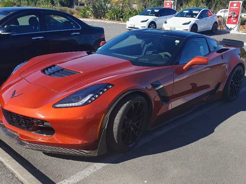 Chevrolet Corvette spotted in Hamilton