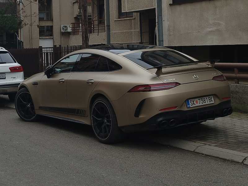Mercedes-Benz AMG GT 63 S spotted in Skopje