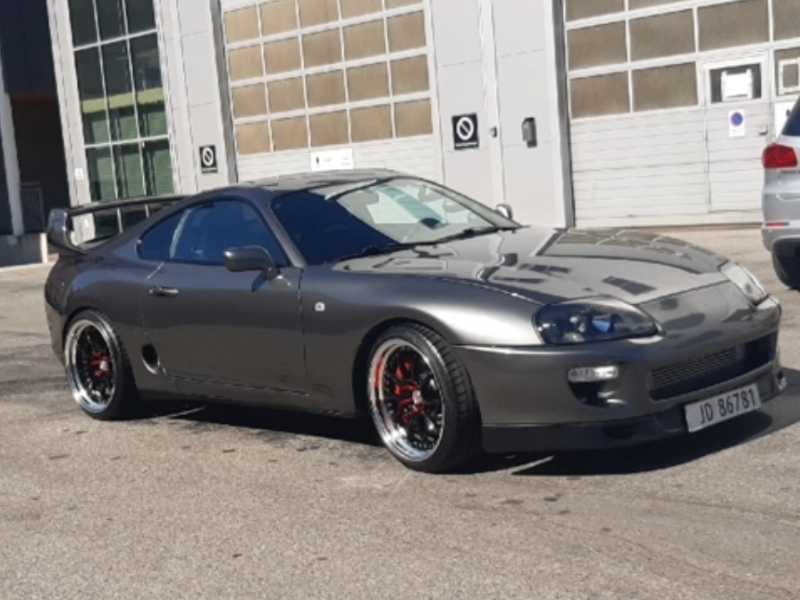 Toyota Supra spotted in Drammen