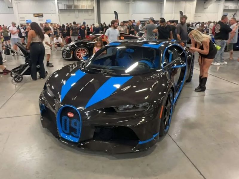 Bugatti Chiron spotted in Columbus