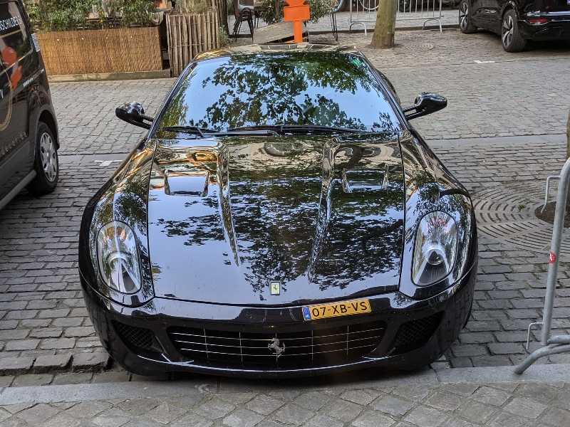 Ferrari 599 GTO spotted in Antwerp