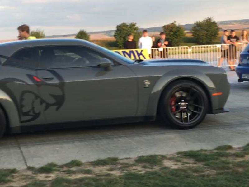 Dodge Challenger SRT Demon spotted in Brno