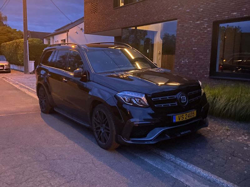 Brabus Mercedes-Benz GLS spotted in Barbacha