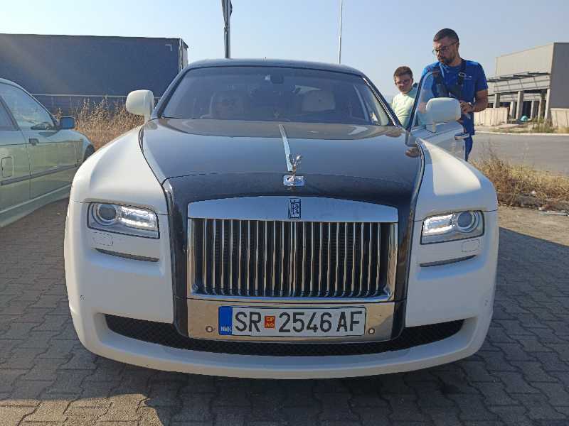 Rolls-Royce Ghost spotted in Strumica