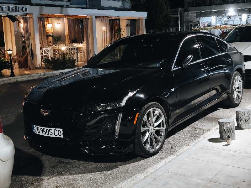 Cadillac CT5-V Blackwing spotted in Makrakómi