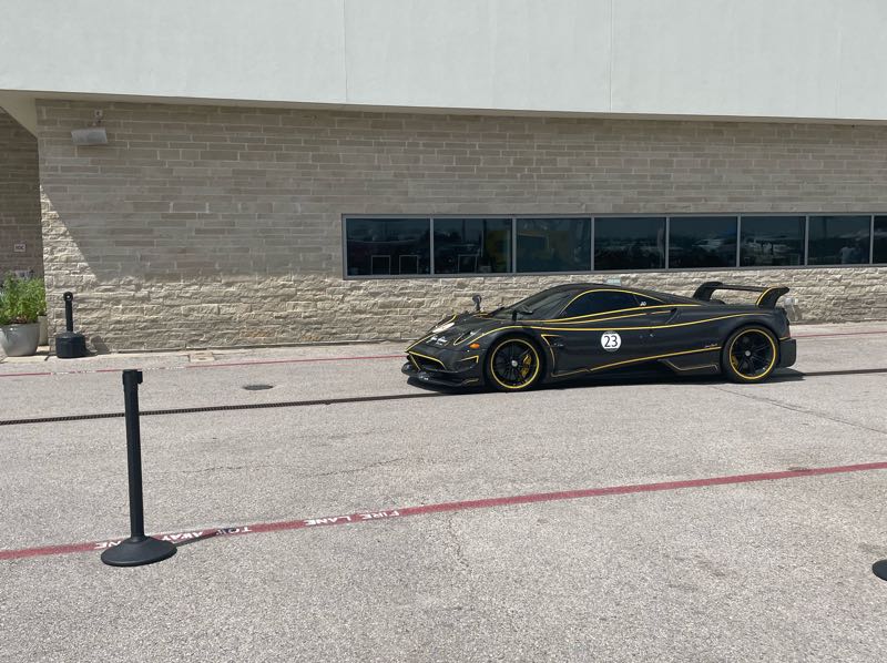 Pagani Zonda HP Barchetta spotted in Austin