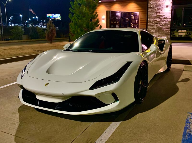 Ferrari F8 Tributo (2020) spotted in Longview, United States