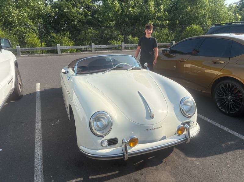 Porsche 550 Spyder spotted in Hartford