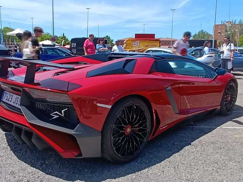Lamborghini Aventador spotted in Móstoles