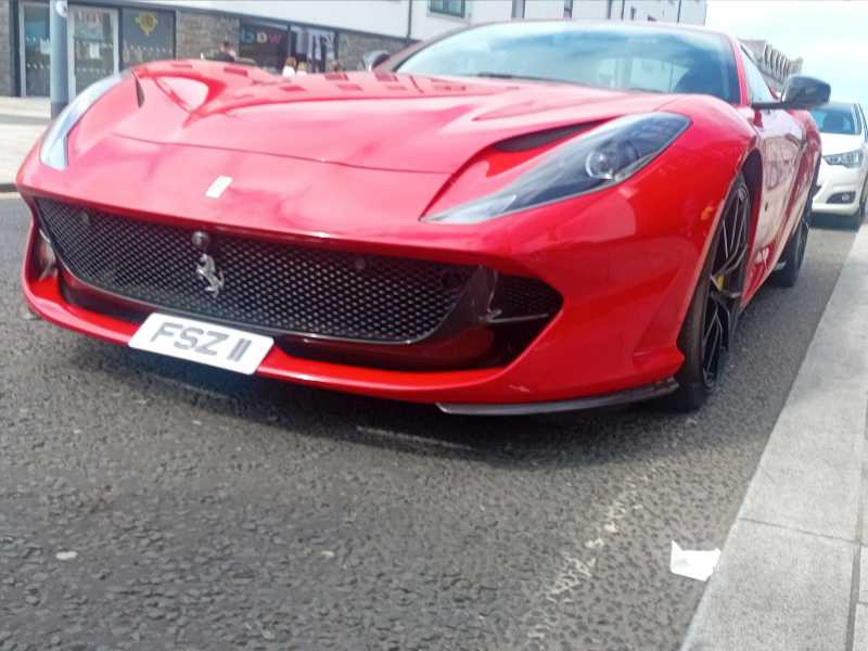 Ferrari 812 Superfast spotted in Coleraine