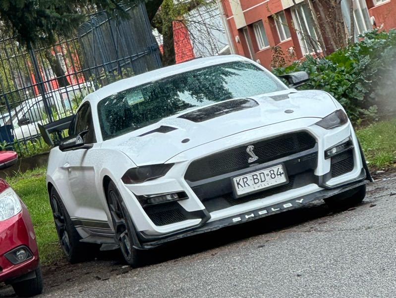 Ford Mustang Shelby GT500 spotted in Valdivia