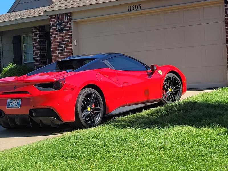 Ferrari 488 GTB spotted in Tulsa