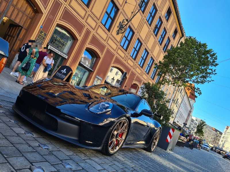 Porsche 911 GT3 spotted in Augsburg