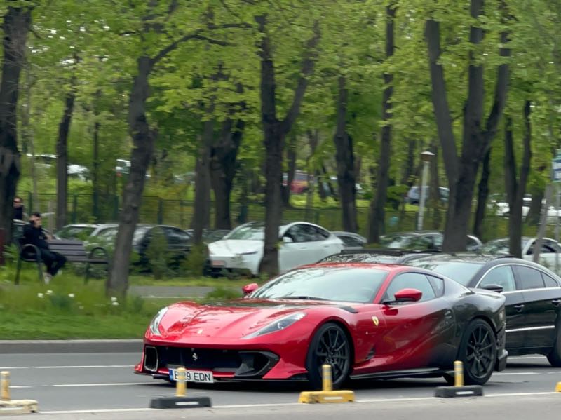 Ferrari 812 Superfast (2018) spotted in Bucharest, Romania
