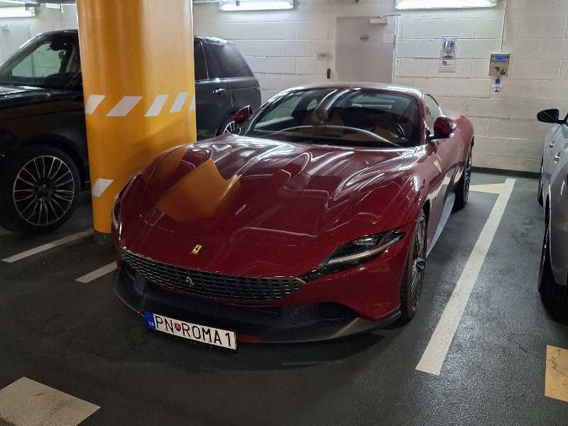 Ferrari Roma (2020) spotted in Bratislava, Slovakia