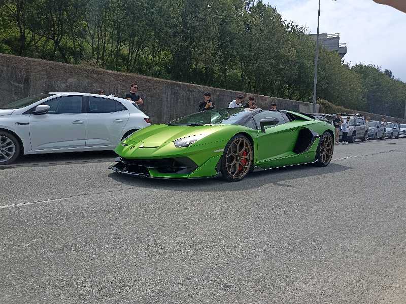 Lamborghini Aventador SVJ Roadster (2021) spotted in Porto, Portugal