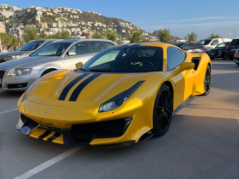 Ferrari 488 GTB spotted in Roses