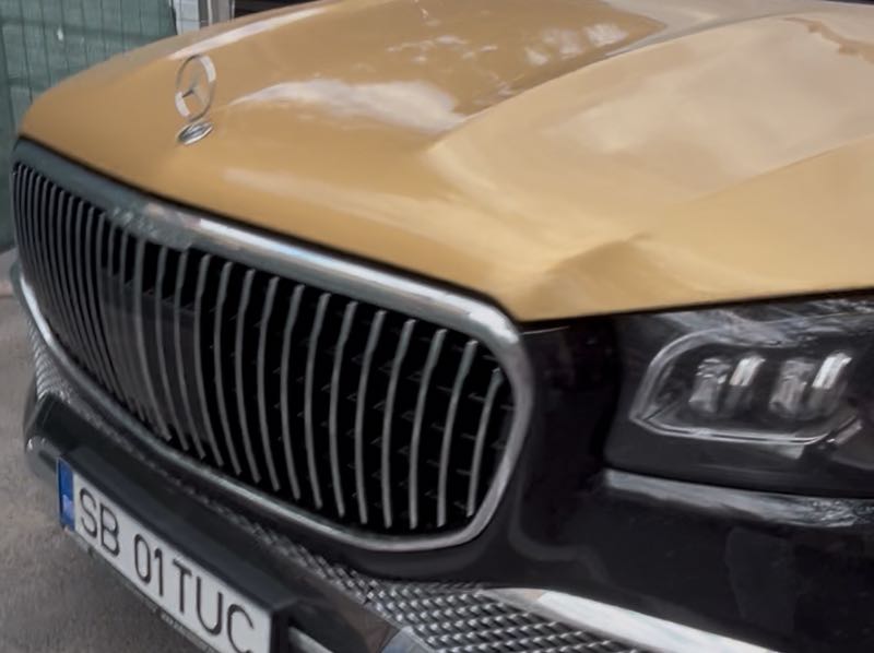Mercedes-Benz Maybach spotted in Sibiu