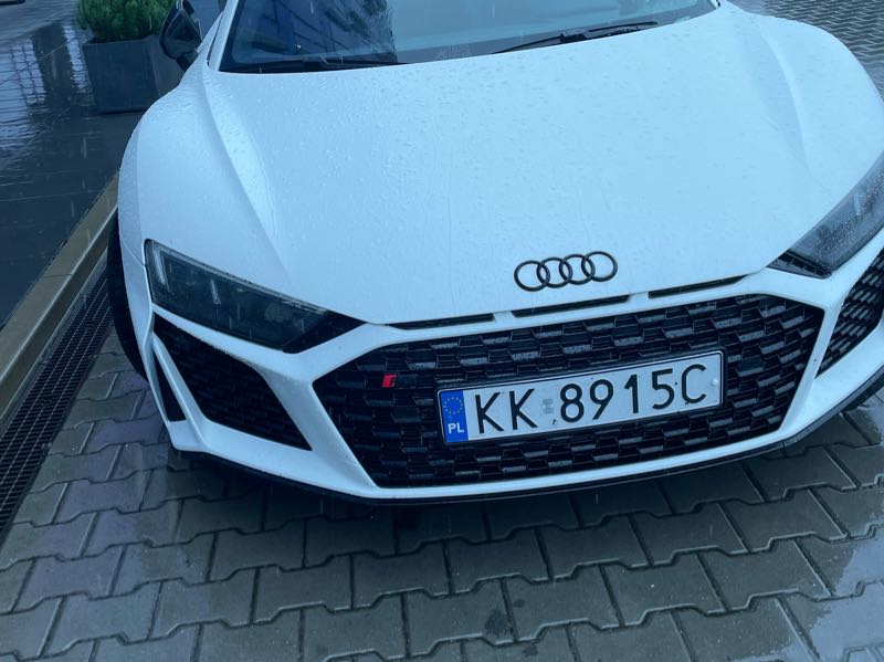 Audi R8 spotted in Kraków