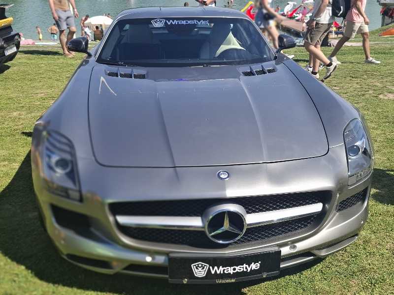 Mercedes-Benz SLS AMG spotted in Trenčín