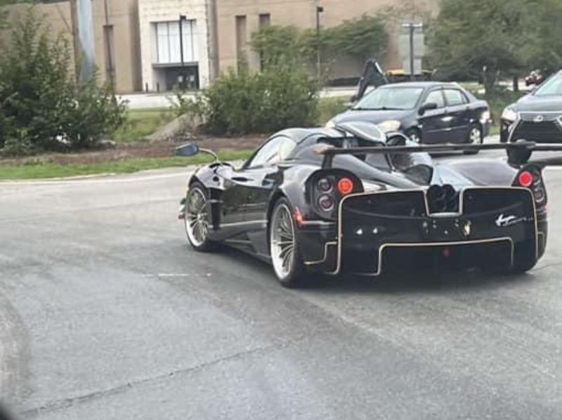 Pagani Huayra spotted in Birmingham