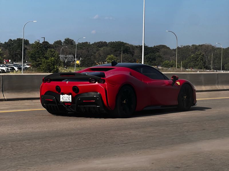 Ferrari F8 Tributo (2020) spotted in Minneapolis, United States