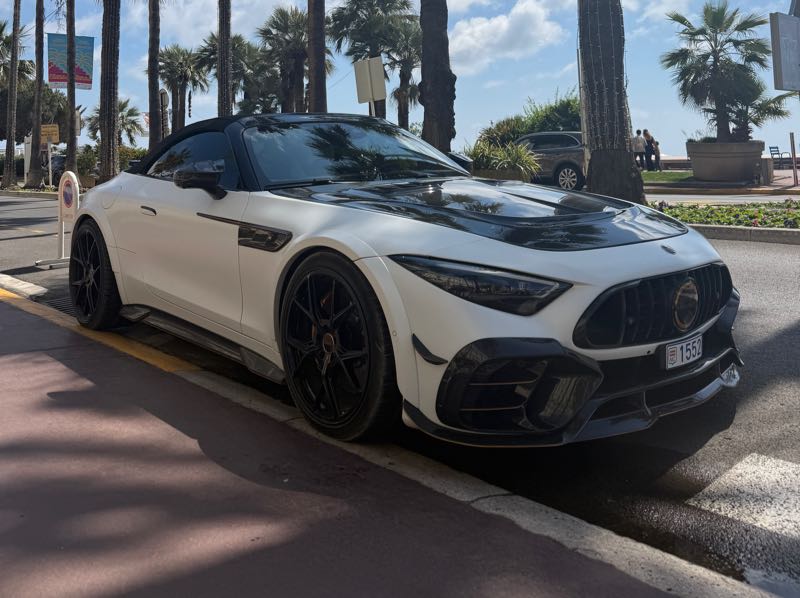 Mercedes-Benz AMG SL spotted in Cannes