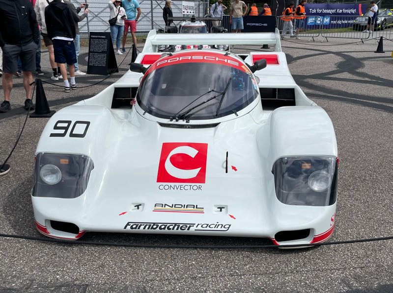 Porsche 962C spotted in Silkeborg