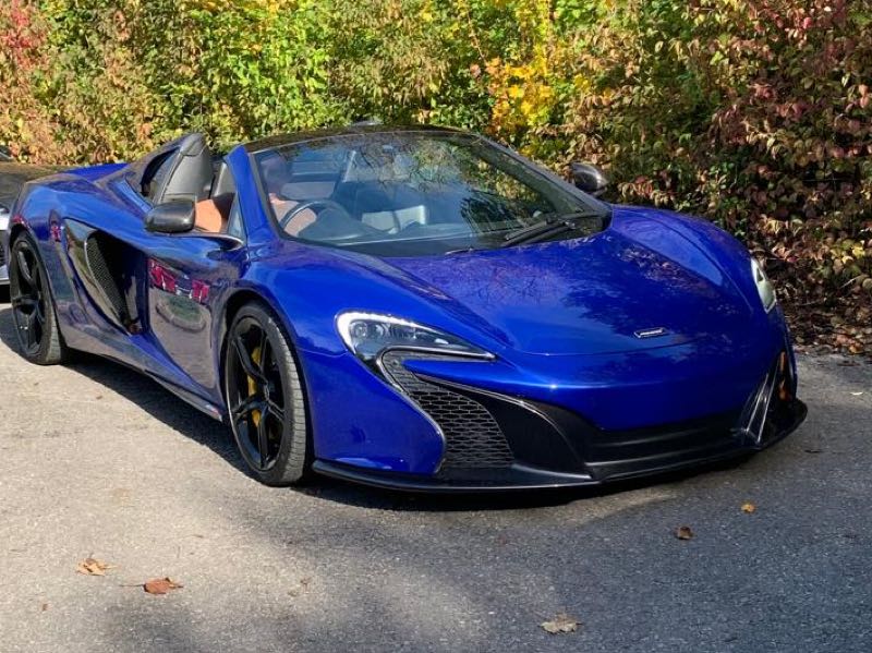 McLaren 650S Spider spotted in Bognor Regis