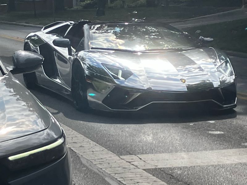 Lamborghini Aventador spotted in Worthington