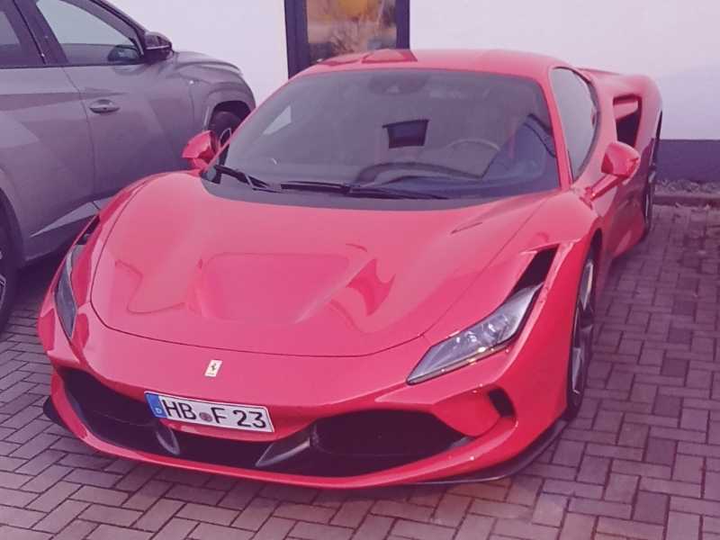 Ferrari F8 Tributo (2020) spotted in Bremen, Germany