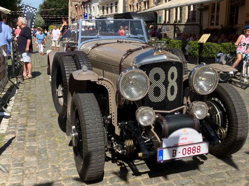 Bentley 4½ Litre spotted in Brugge