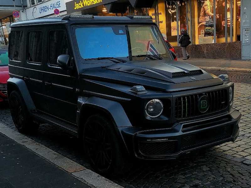 Mercedes-Benz G63 AMG Brabus spotted in Kassel