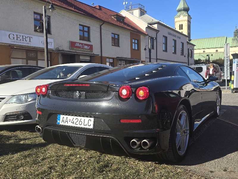 Ferrari F430 (2005) spotted in Liptovský Mikuláš, Slovakia