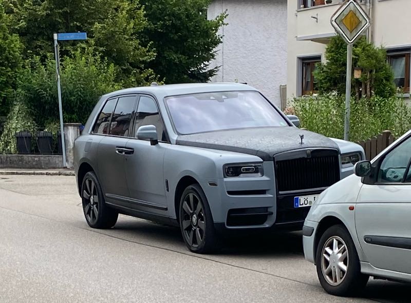 Rolls-Royce Cullinan spotted in Basel