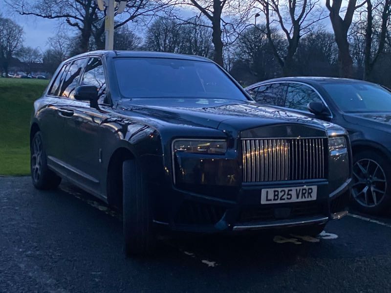 Rolls-Royce Cullinan spotted in Kingston upon Hull