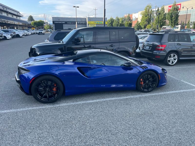 McLaren Artura spotted in Richmond