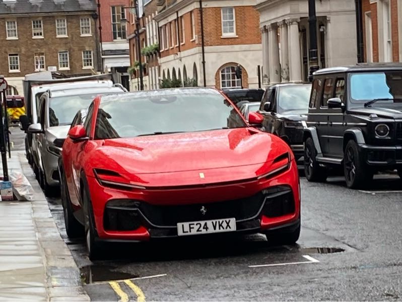 Ferrari Puro Sangue spotted in London