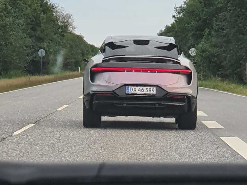 Lotus Evija spotted in Herning