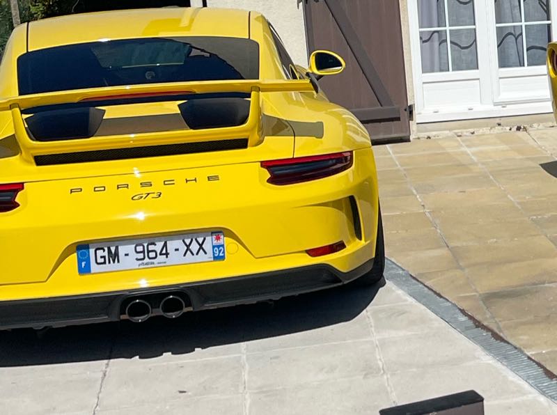 Porsche GT3 (2020) spotted in Saint-Quentin-en-Yvelines, France