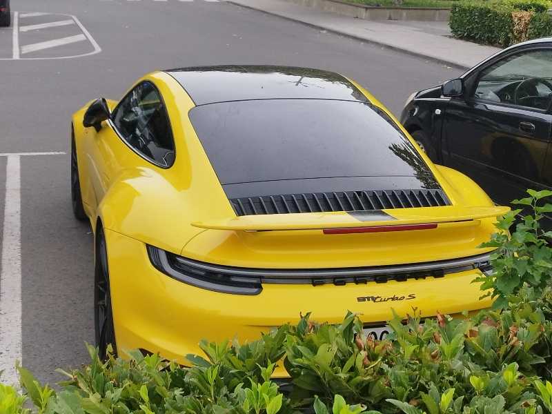 Porsche 911 Turbo S spotted in Plovdiv