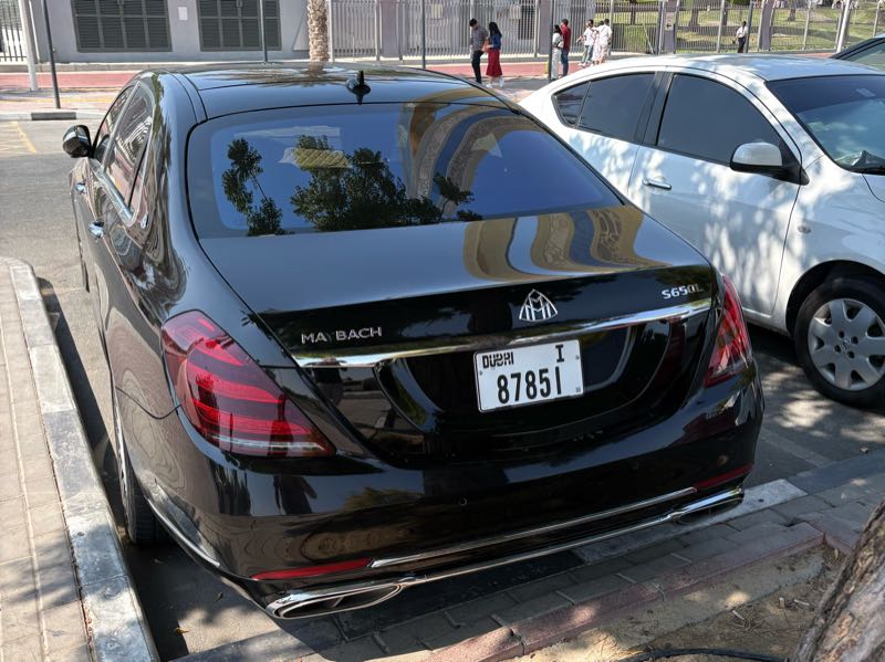 Maybach S 650 spotted in Dubai