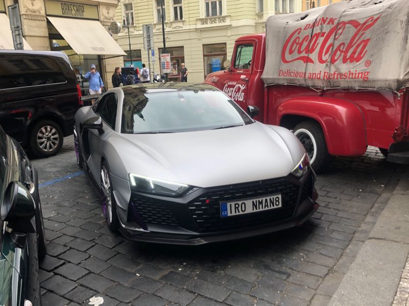 Audi R8 (2020) spotted in Prague, Czechia