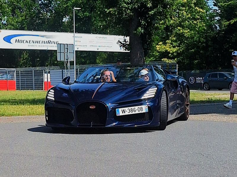 Bugatti Divo spotted in Heidelberg