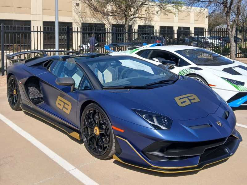 Lamborghini Aventador SVJ Roadster spotted in Dallas