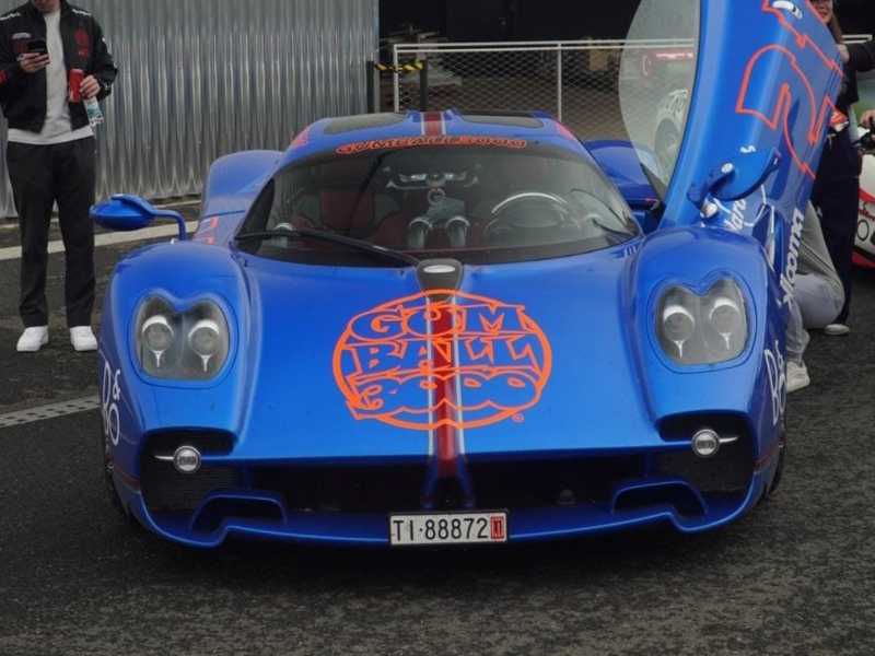 Pagani Zonda spotted in Pula