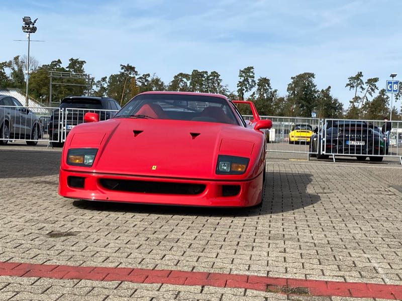 Ferrari F40 spotted in Heidelberg