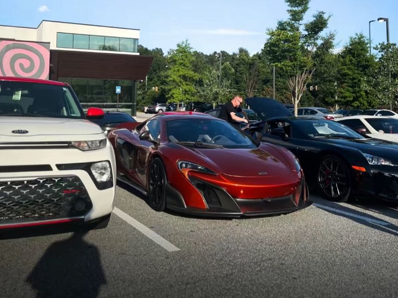 McLaren P1 spotted in Springfield