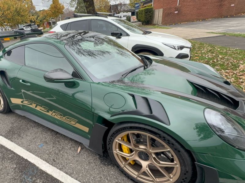 Porsche 911 GT3 RS spotted in Gisborne