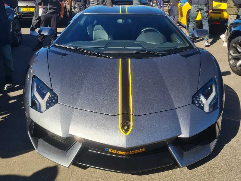 Lamborghini Aventador (2021) spotted in Haarlem, The Netherlands